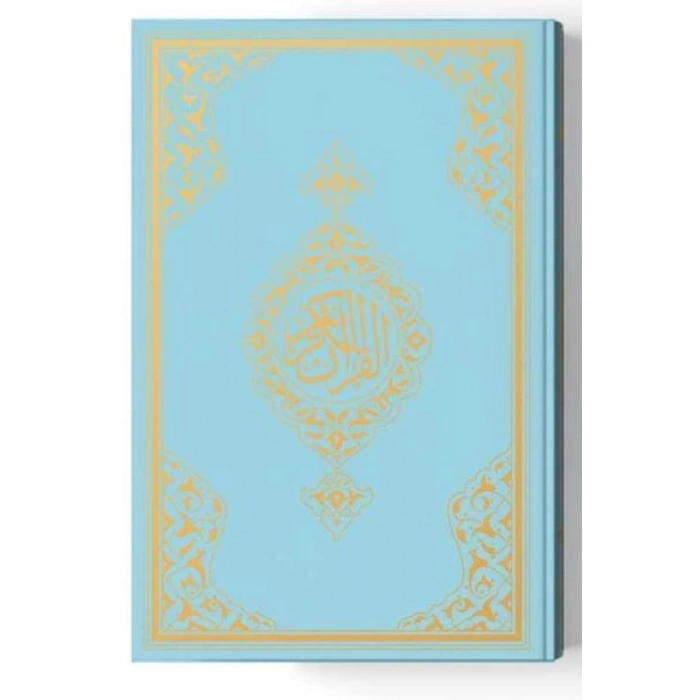2 Renkli Cep Boy KurAn-I Kerim (Miklepsiz) Mavi