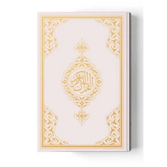 2 Renkli Orta Boy KurAn-I Kerim (Miklepsiz) Beyaz