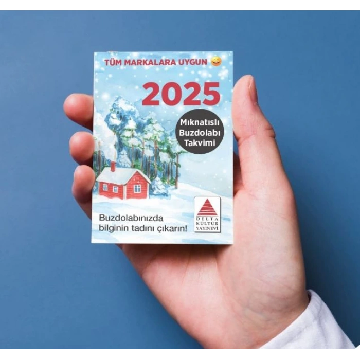 2025 Mıknatıslı Buzdolabı Takvimi