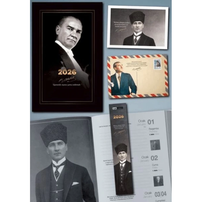 2026 Atatürk Ajandası - Gazi Paşa