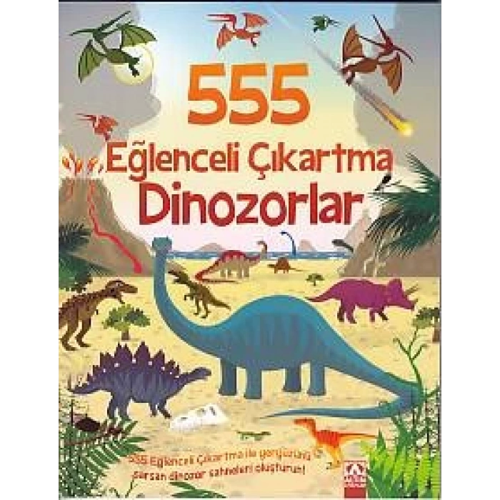 555 Eğlenceli Çıkartma - Dinozorlar