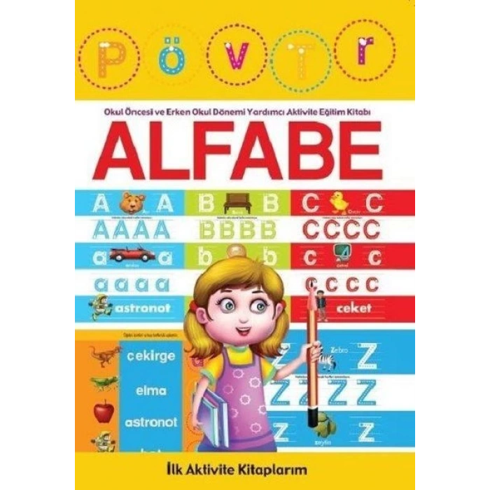 Alfabe - İlk Aktivite Kitaplarım