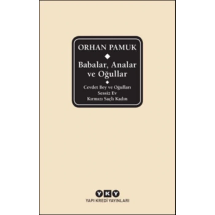 Babalar, Analar ve Oğullar (Ciltli)