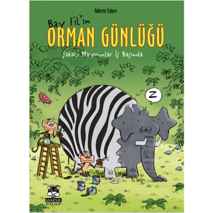 Bay Filin Orman Günlüğü -  Şakacı Maymunlar İş Başında