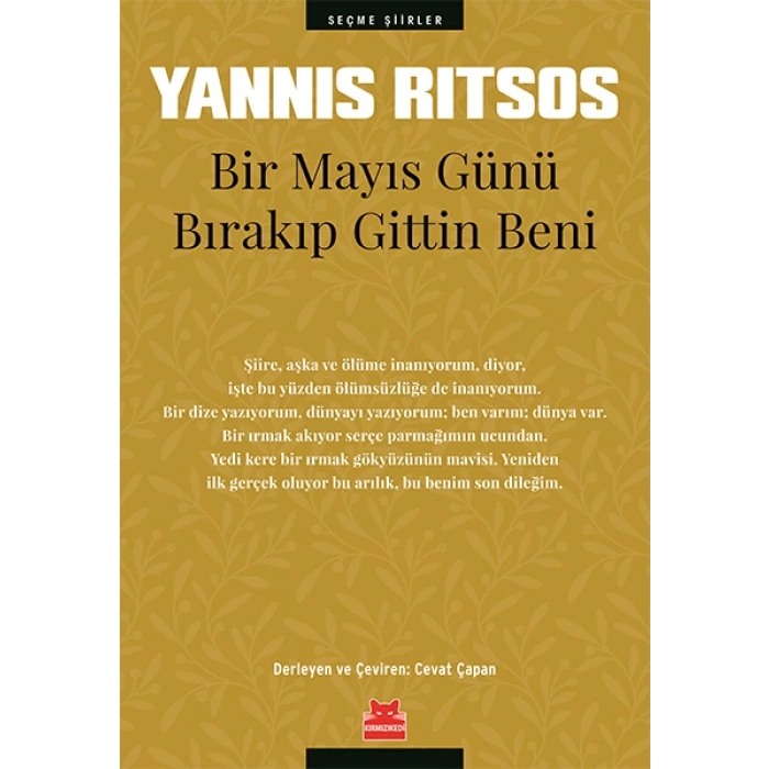 Bir Mayıs Günü Bırakıp Gittin Beni