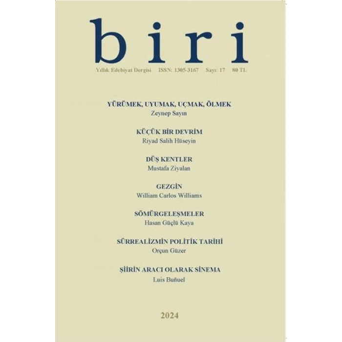 Biri Dergisi  2024, Sayı: 17