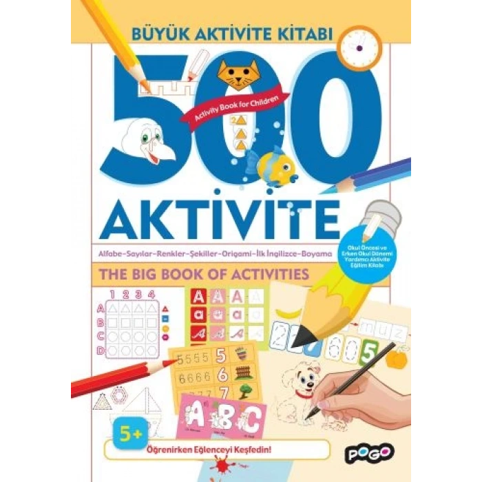 Büyük Aktivite Kitabı - 500 Zeka Oyunu
