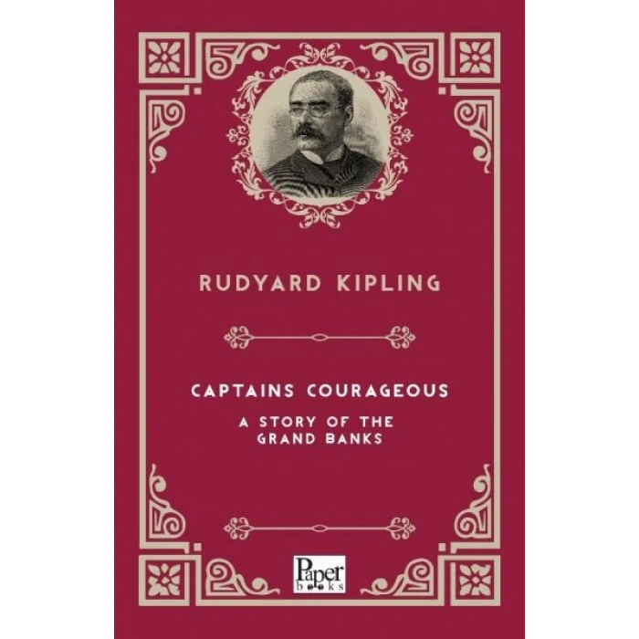 Captains Courageous a Story of the Grand Banks (İngilizce Kitap)