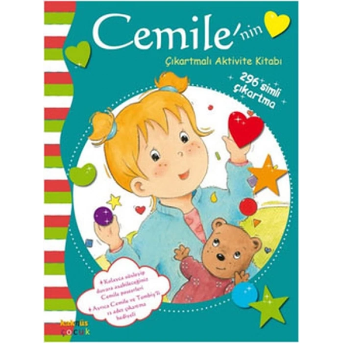 Cemilenin Çıkartmalı Aktivite Kitabı 296 Simli Çıkartma