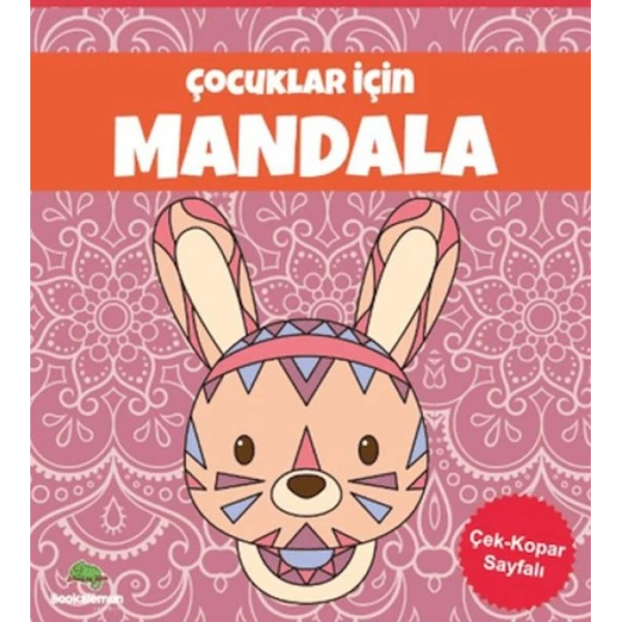 Çocuklar İçin Mandala - Pembe