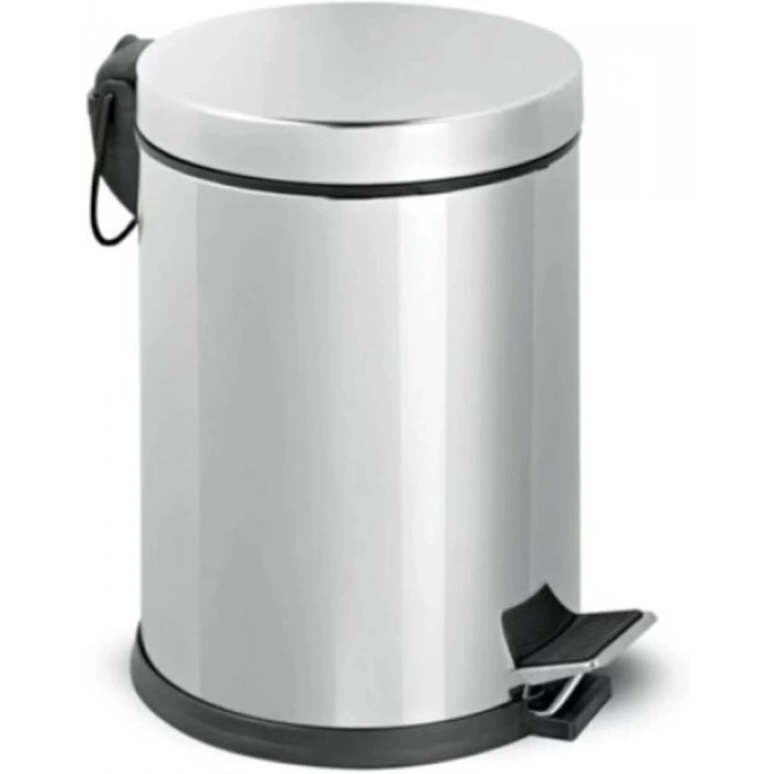 Cooker 3 Litre Gri Pedallı Çöp Kovası