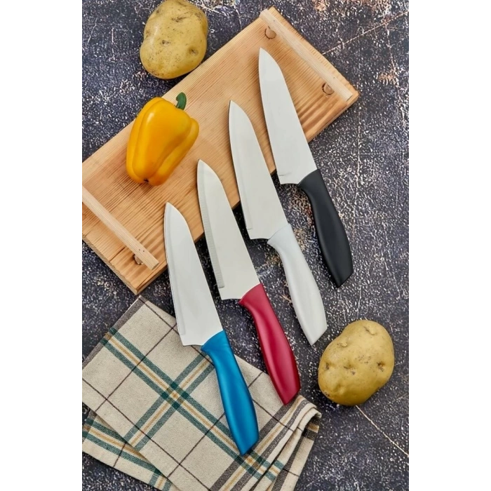 Cooker Çelik Şef Bıçağı 28cm Beyaz