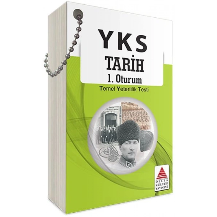 Delta Kültür YKS 1. Oturum Tarih Kartları (TYT)