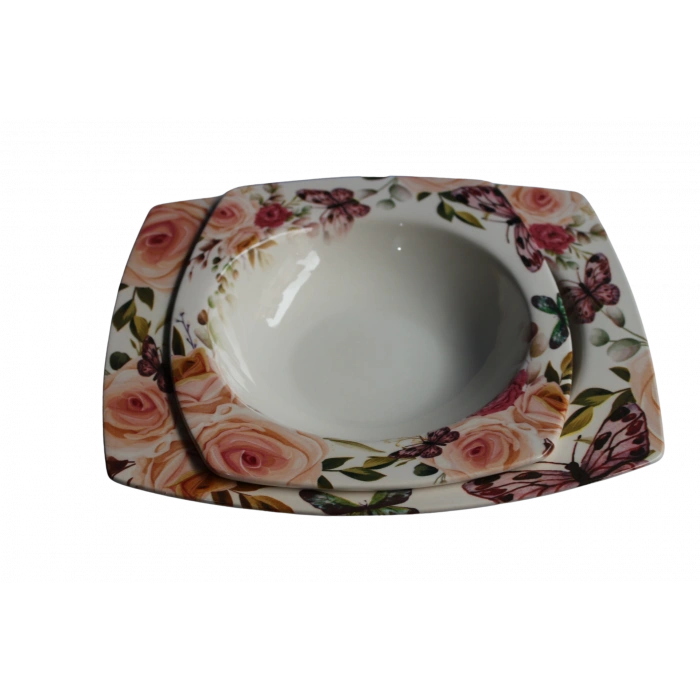 Dijital Desen Kare Salata Kasesi