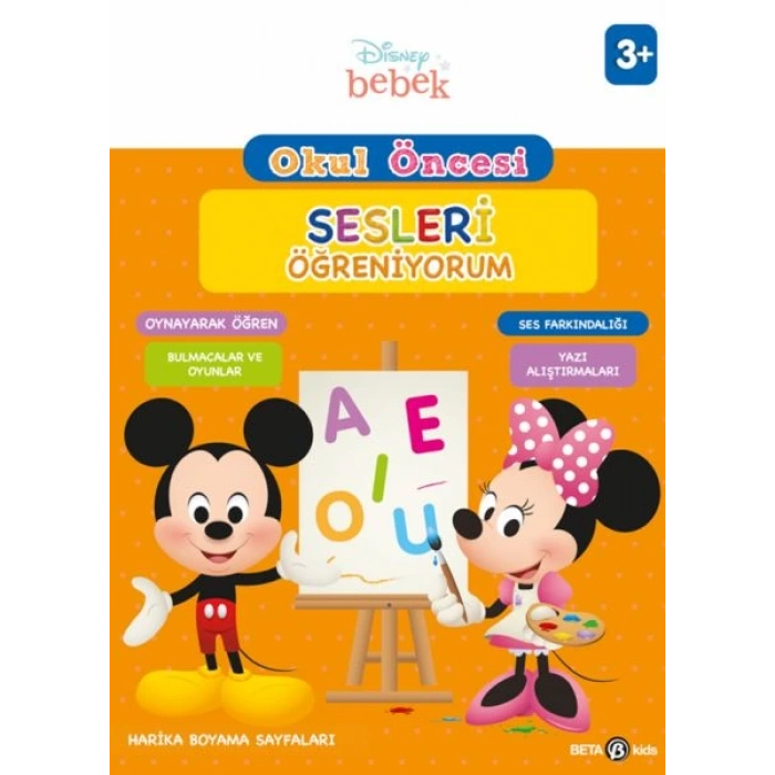 Disney Eğitsel Okul Öncesi Sesleri Öğreniyorum