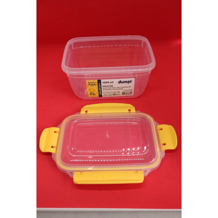 Dünya Dikdörtgen Saklama Kabı