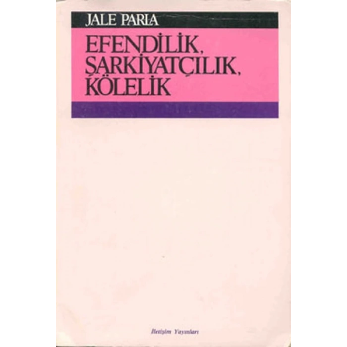 Efendilik, Şarkiyatçılık, Kölelik