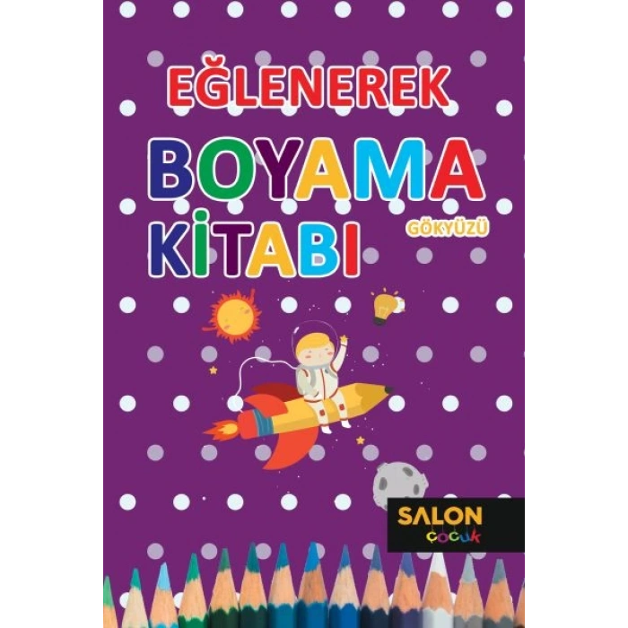 Eğlenerek Boyama Kitabı - Gökyüzü