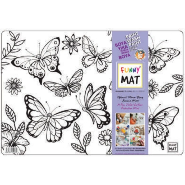 Funny Mat - Kelebekler 33,5x48cm