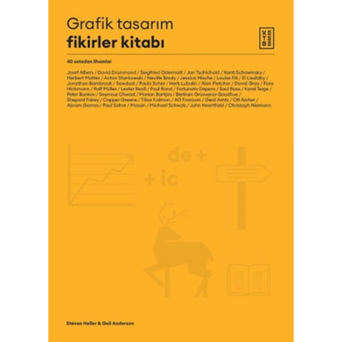 Grafik Tasarım Fikirler Kitabı - 40 Ustadan İlhamlar