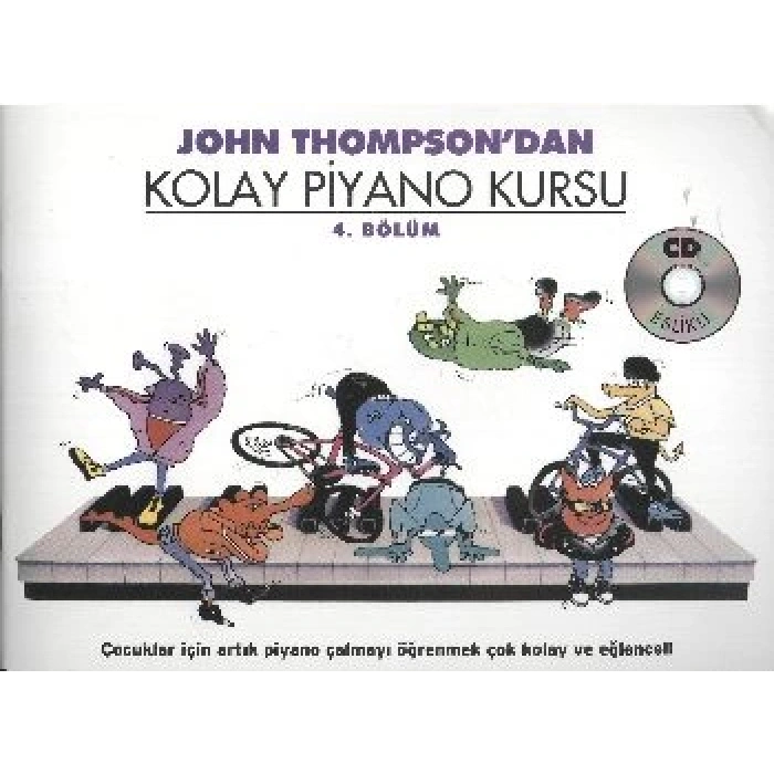 John Thompsondan Kolay Piyano Kursu 4.Bölüm (Cd İlaveli)