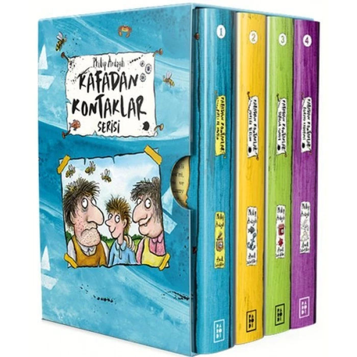 Kafadan Kontaklar Serisi - 4 kitap Kutulu Set