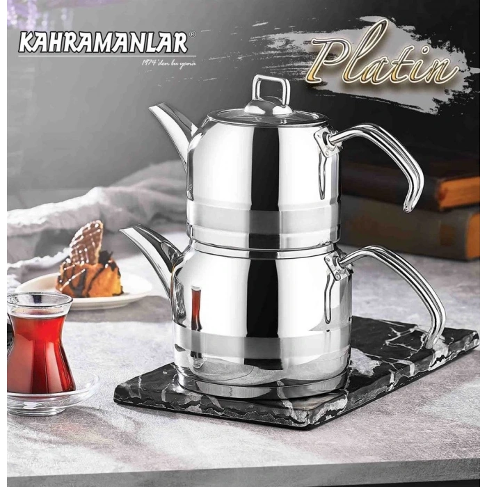 Kahramanlar Enza Platin Mega Çaydanlık 1023P