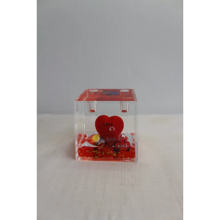 Kalpli Cam Hediyelik Kalemlik