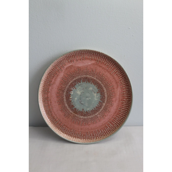 Keramika Ephesus Reaktif Pasta Tabak 21cm