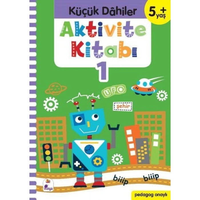 Küçük Dahiler Aktivite Kitabı 1 (5+ Yaş)