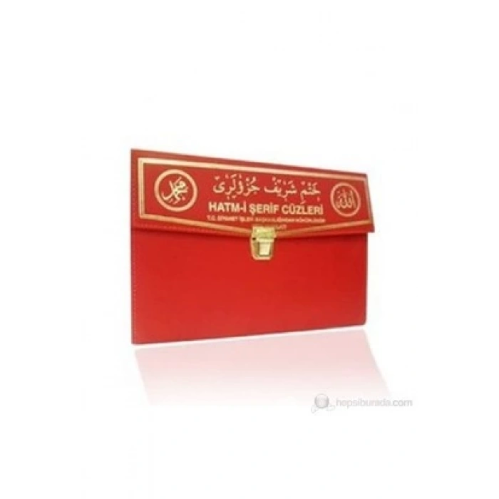 Kuran-ı Kerim 30 Cüz Hatim Seti (Rahle Boy Çantalı Kırmızı Kapak Kod: 102)