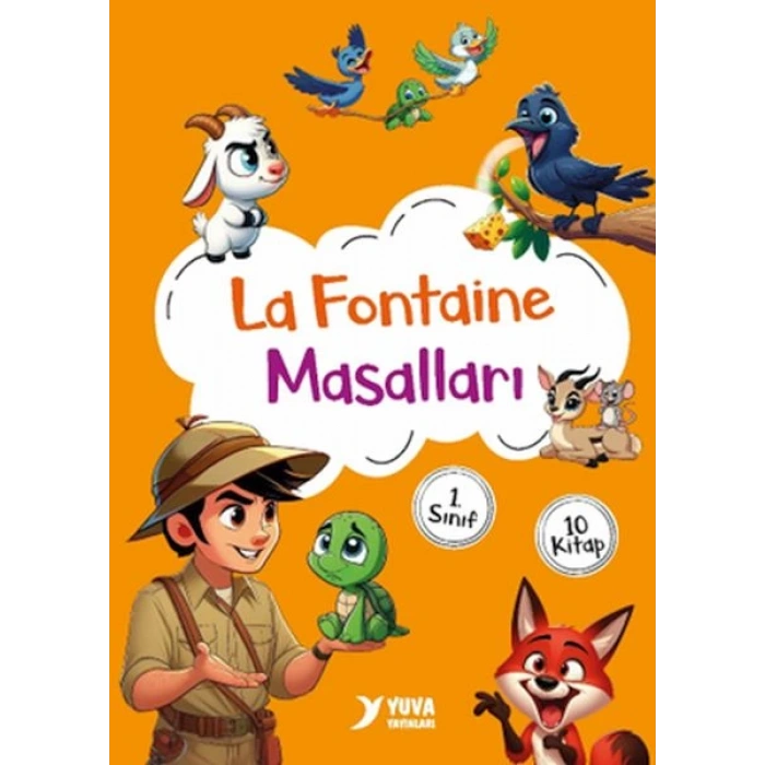 La Fontaine Masalları 1. Sınıf 10 Kitap
