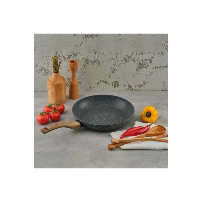 Leydi Marble Natura Granit Tava 30 Cm