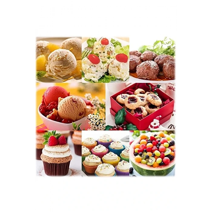 Lüx Paslanmaz Çelik Dondurma Helva ve Kurabiye Kaşığı 22cm