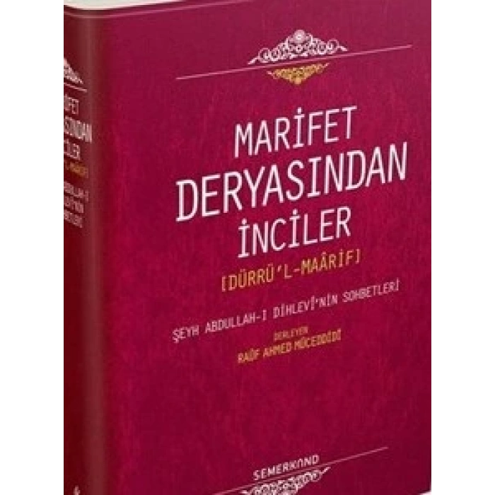 Marifet Deryasından İnciler (Dürrül-Maarif)