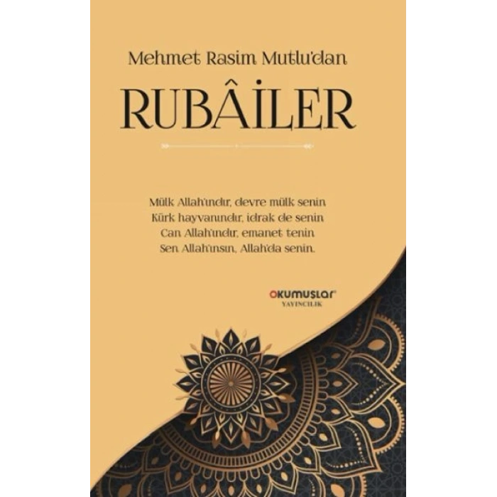 Mehmet Rasim Mutlu’dan Rubailer