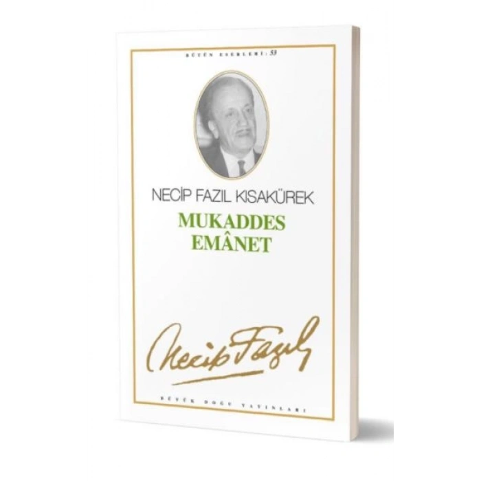 Mukaddes Emanet Tiyatro Eserleri:13