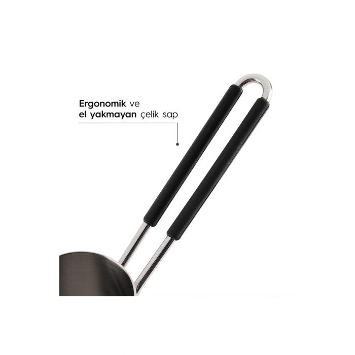 Nehir Everest 4 Parça Standlı Paslanmaz Çelik Cezve Seti