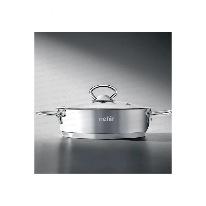 Nehir Silver 6 Parça Paslanmaz Çelik Sahan Seti (16-18-20 cm)