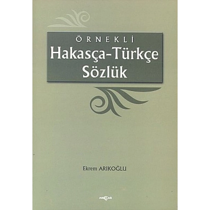 Örnekli Hakasça - Türkçe Sözlük