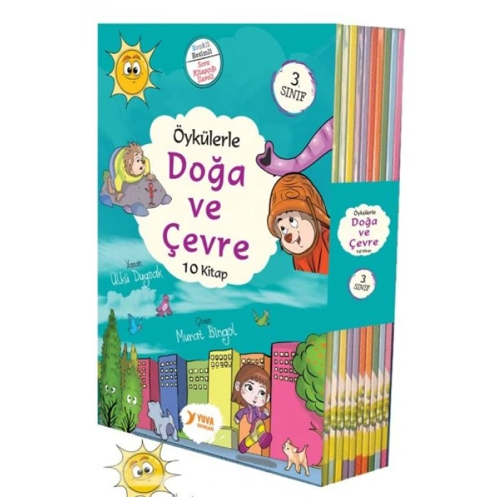 Öykülerle Doğa ve Çevre  3. Sınıflar İçin 10 Kitap Set
