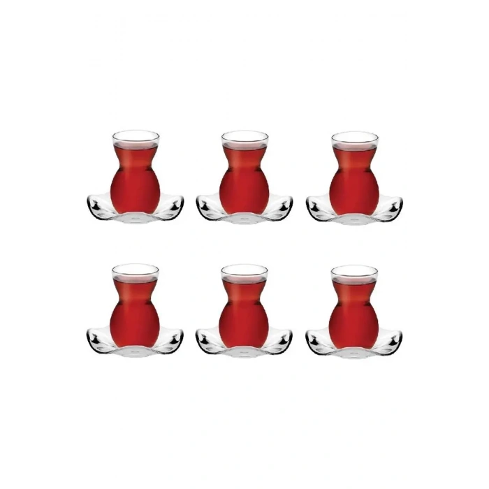 Paşabahçe 96574 Dantel Çay Takımı 140 cc 12 Parça