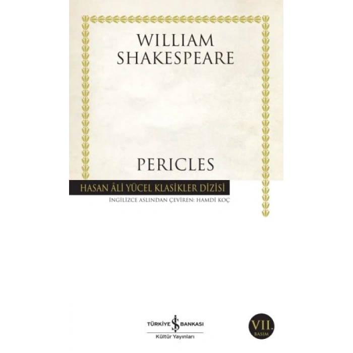 Pericles - Hasan Ali Yücel Klasikleri
