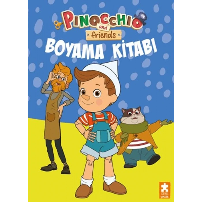 Pinocchio and Friends - Boyama Kitabı 3
