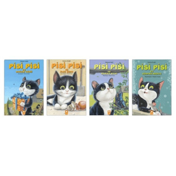 Pisi Pisi 4 Kitap Set