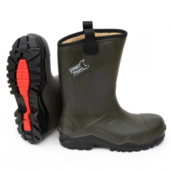Pollyboot Power Rigger Çizme Çelik Burunlu Kürklü