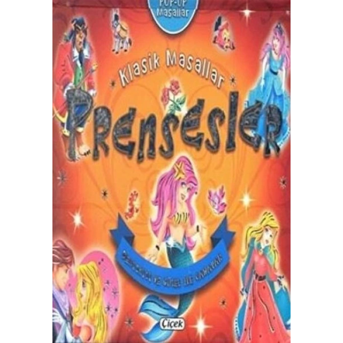 Pop-Up Büyük Masallar-Denizkızı Ve Güzel İle Canavar