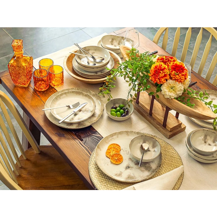 Porland Re-Gen Salda 24 Parça 6 Kişilik Yemek Takımı