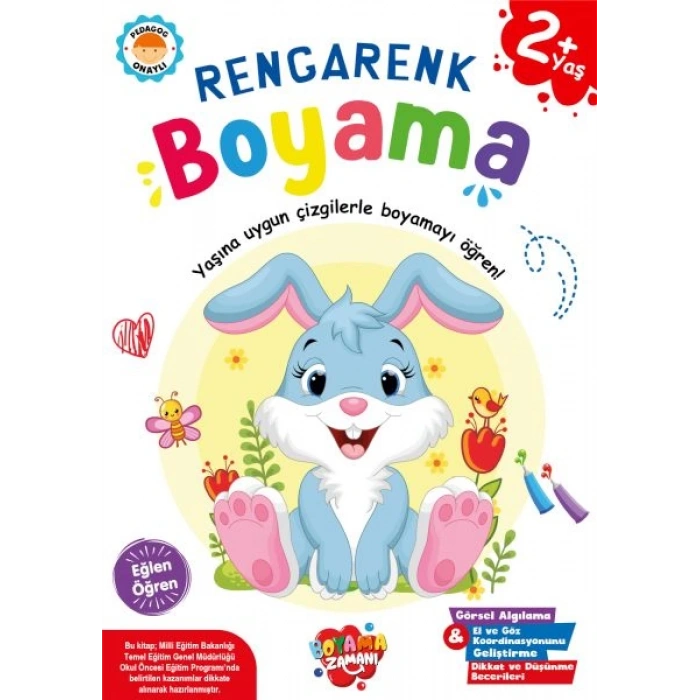 Rengarenk Boyama 2 Yaş