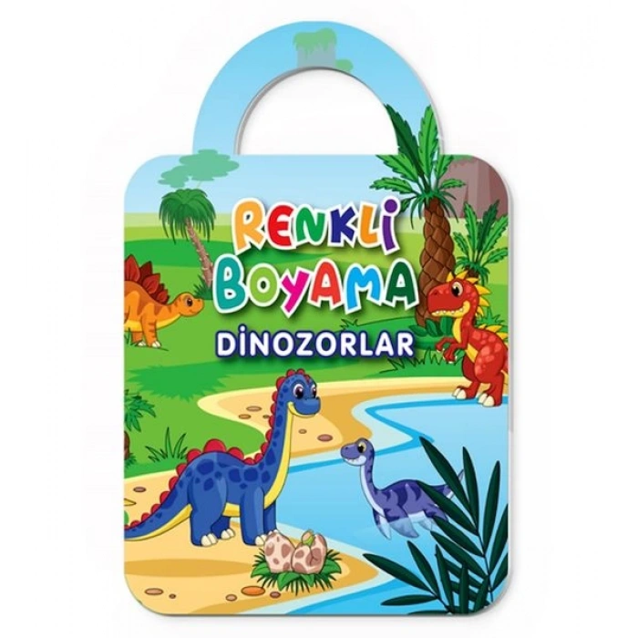 Renkli Boyama Dinozorlar